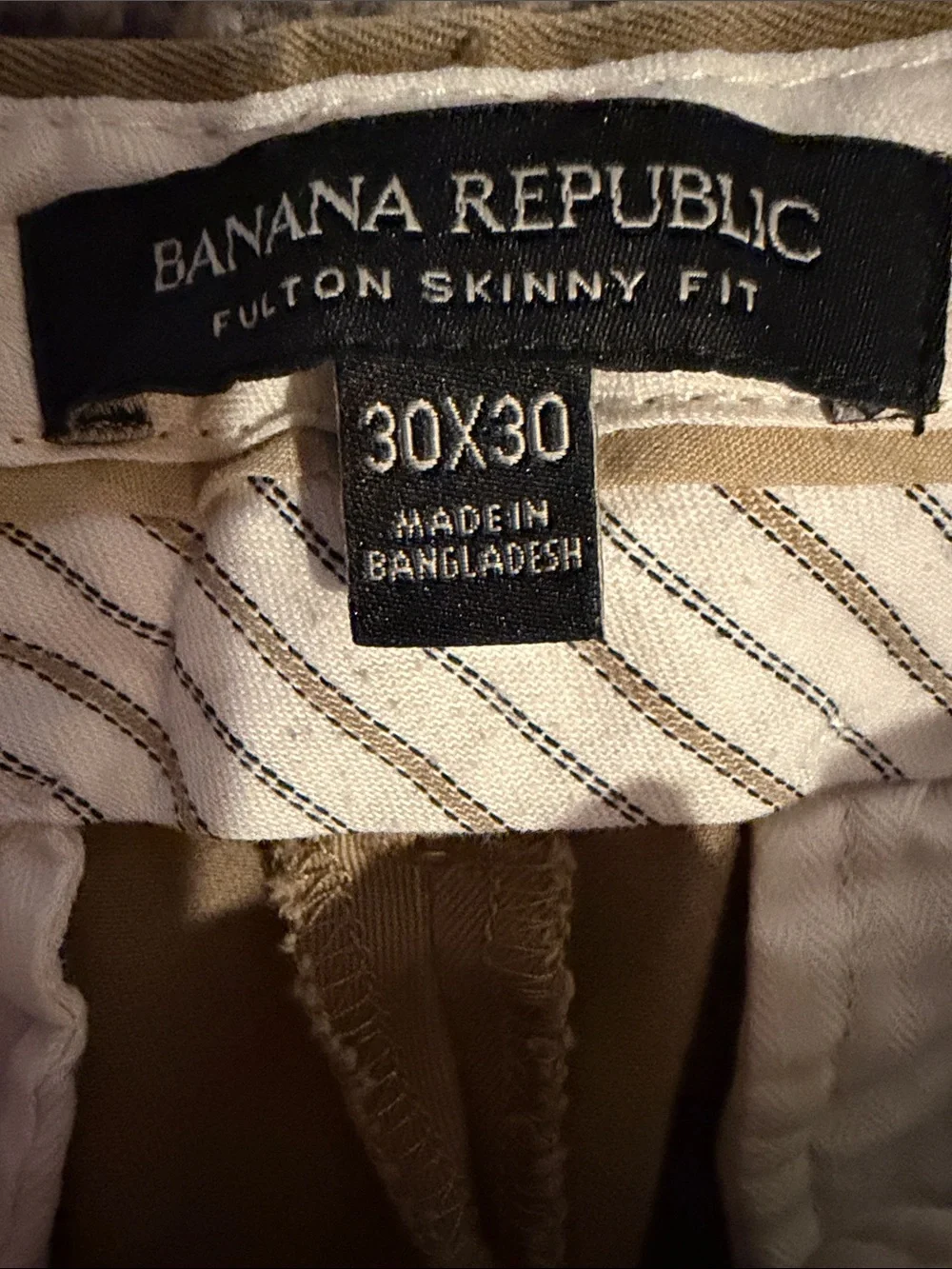 Banana Republic slim fit